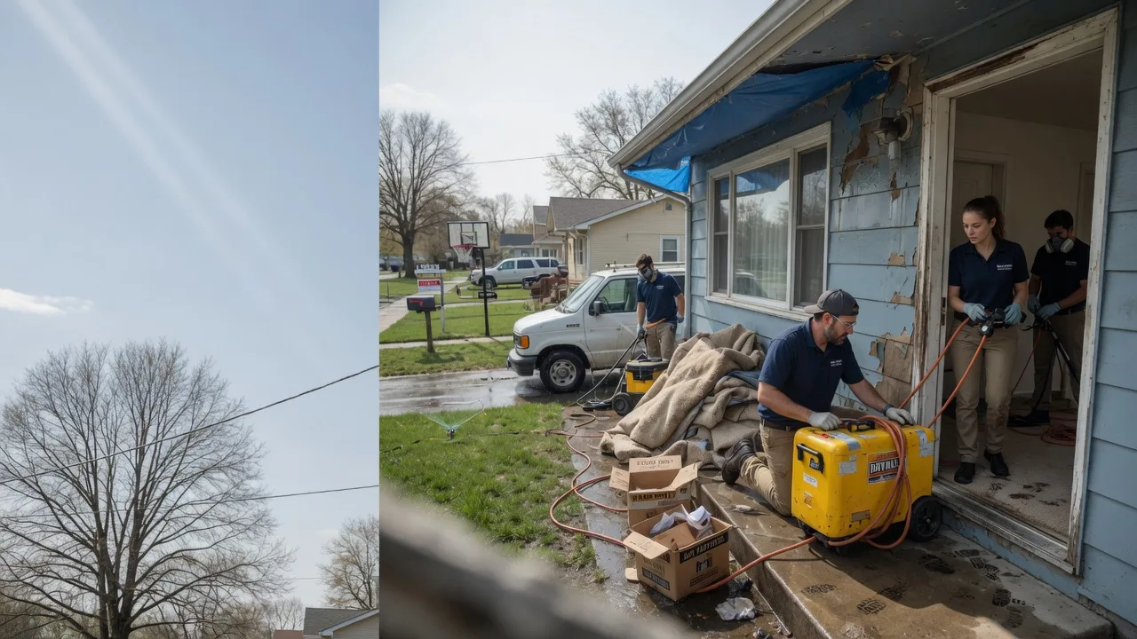 Basement Flood Cleanup in Tariffville, CT near me